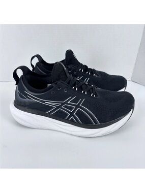 Asics Gel-Nimbus 25 Black Men's Running Shoes - Size 9.5 Extra Wide